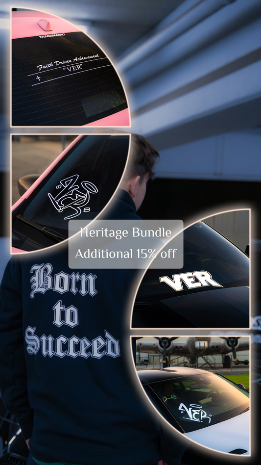 Heritage Bundle (Hoodie + 3 decals)