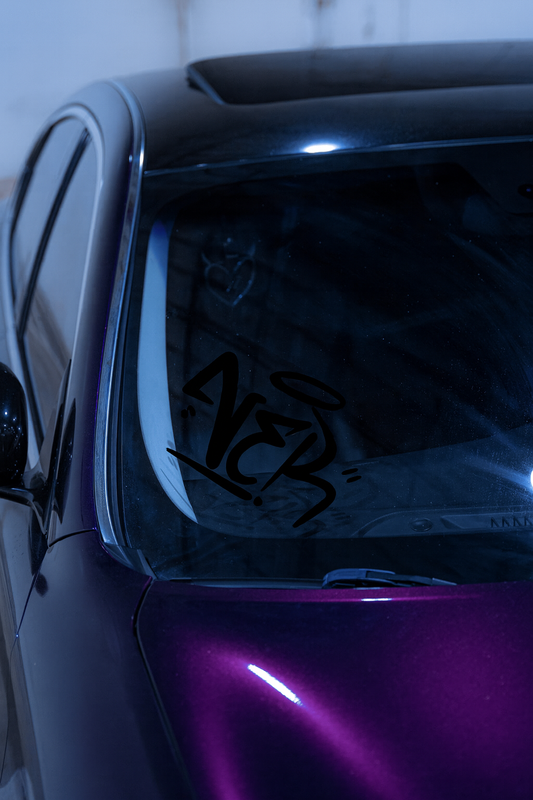 VER Corner Black (Decal)