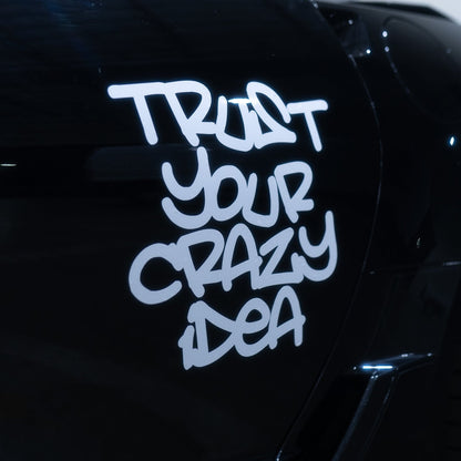 Trust your crazy idea (Decal)