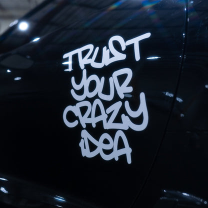 Trust your crazy idea (Decal)